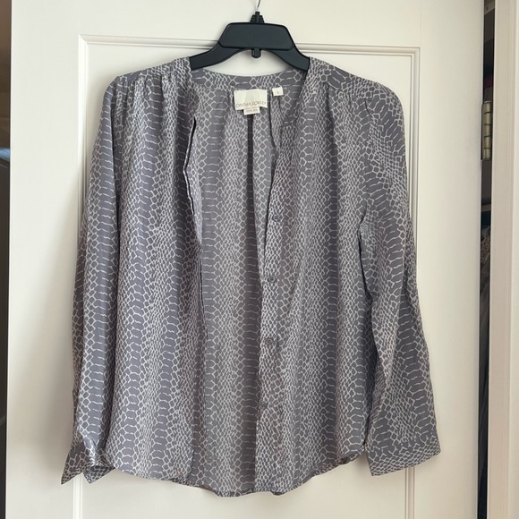 Cynthia Rowley silk button down size L - Picture 1 of 4